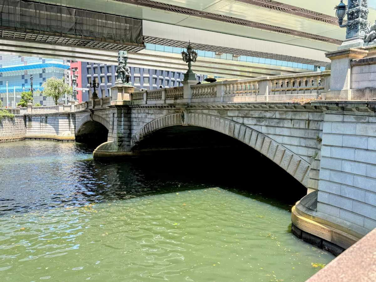 日本橋の石造アーチ橋・麒麟像・日本国道路元標周辺