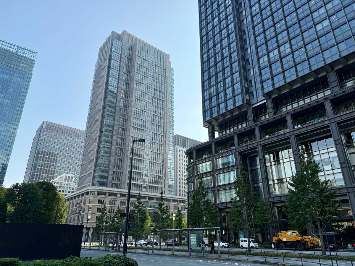東京駅丸の内中央口付近の表示